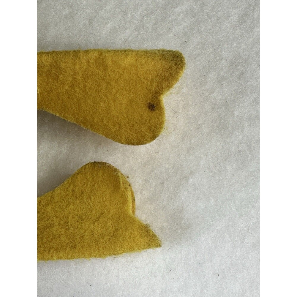 Vintage Knickerbocker Peanuts Woodstock Plush Stuffed Toy Yellow 1972 7 Inch‎ - Picture 7 of 9